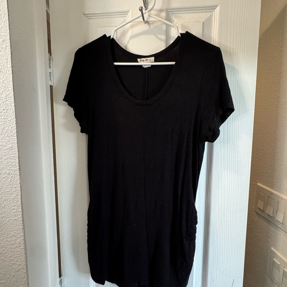 4/$15 Maternity Black shirt by Brandy Blu